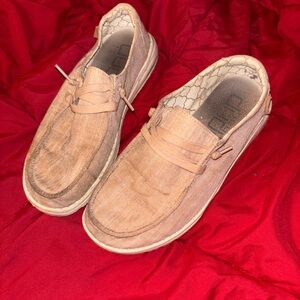 Hey Dude Tan Women's Loafers